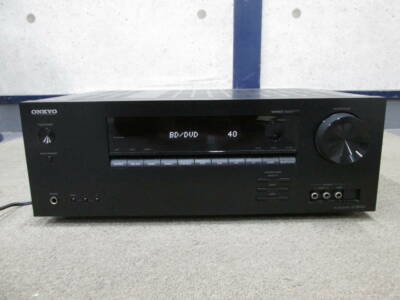 ONKYO TX - SR 343 AV receiver 5.1 ch / Bluetooth compatible Black