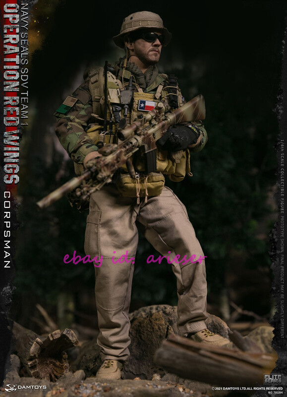 Damtoys 78084 1/6 Operation Red Wings-Seal 1st Transport Vehicle