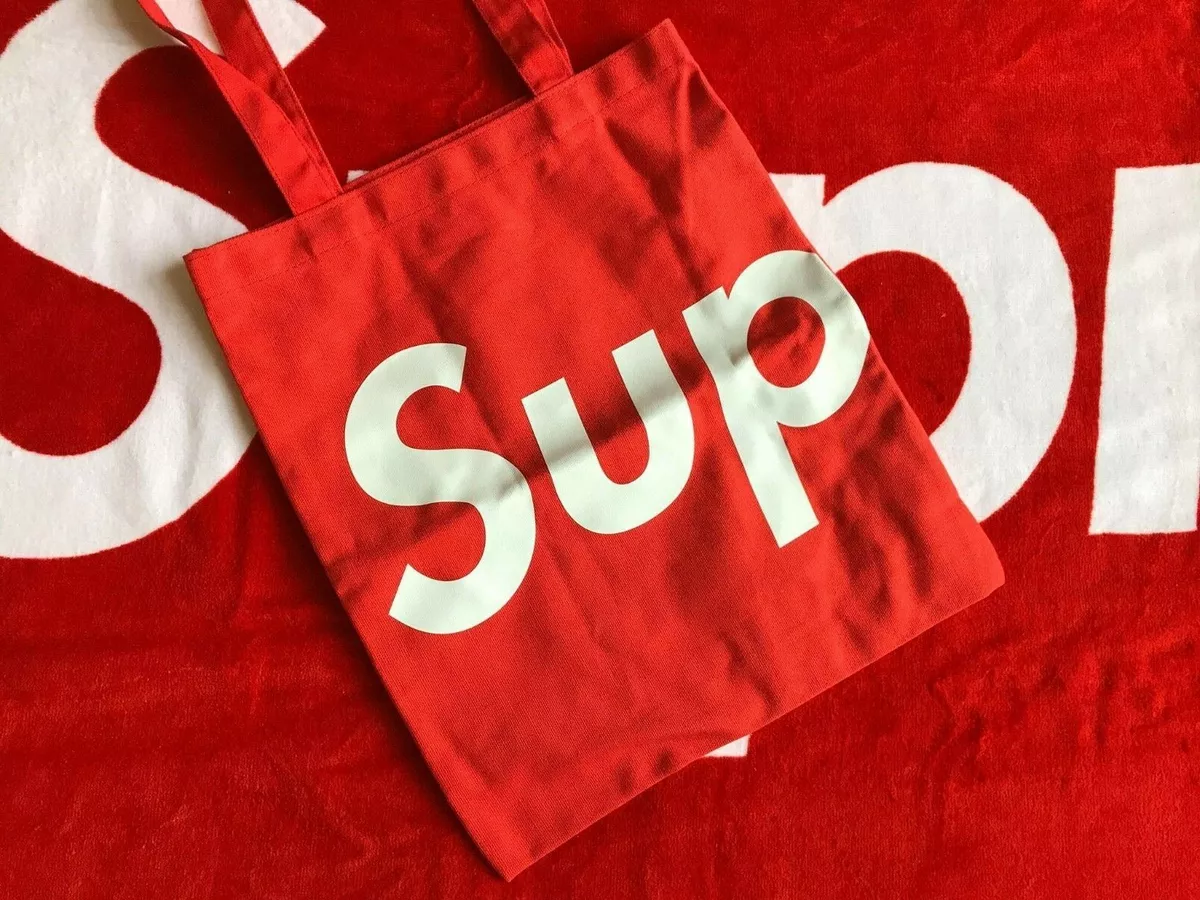 red tote bag