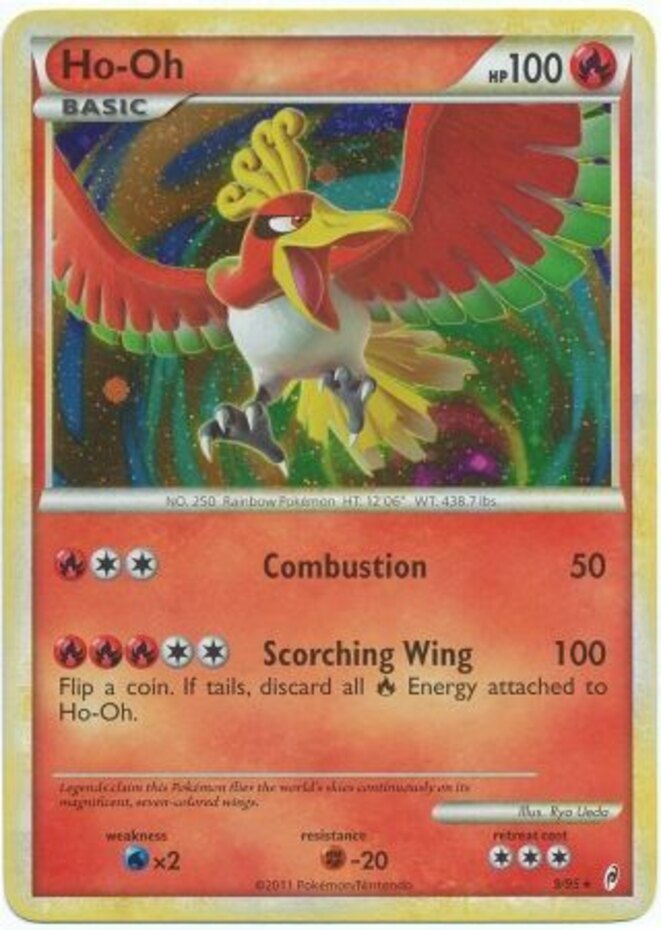 Ho-Oh - 9/95 - Holo Rare x1 - Damaged - Call of Legends | eBay