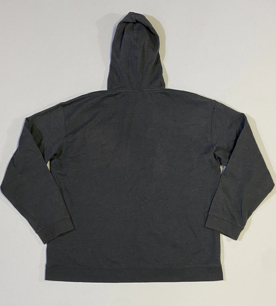 Mens Field Stream Hoodie Gray size Large