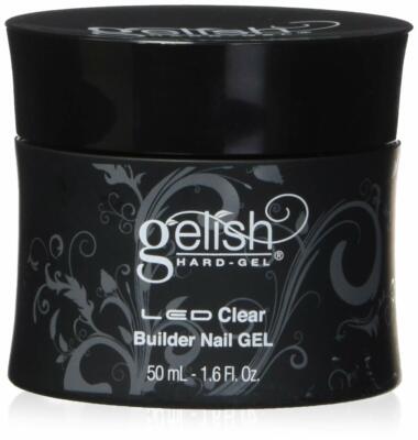 Gelish LED Hard Gel Builder  Gel LARGE SIZE 1.6 Fl.oz 50 mL - Pick Any Color.