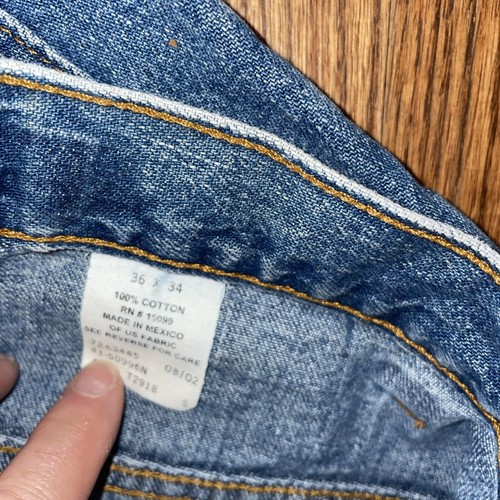 Canyon River Blues CRB Herren Denim Jeans 36 x 34 Relaxed Skateboard Y2K Vintage - Bild 19 von 20
