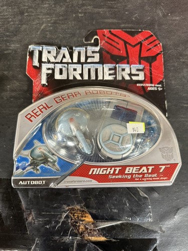 Hasbro Transformers Real Gear Robots Night Beat 7 Actionfigur D60