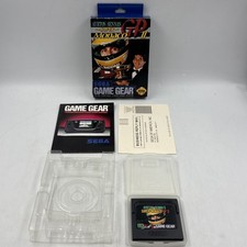 Ayrton Senna's Super Monaco GP II 2 Sega Game Gear, 1992 CIB Complete w/Manual