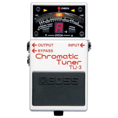 【中古】ボス チューナー BOSS TU-3 Chromatic Tuner Boss TU-3 Chromatic Tuner Pedal with Power Supply for sale online