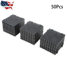 50 PCS 12 x 12 Inch Interlocking Drainage Floor Tiles, Modular Interlocking Tile
