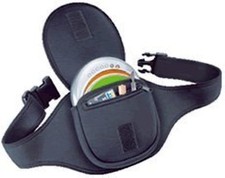 Portable CD Player Sport Fanny Pack Waist Carrier Case Gym Walking Work Black