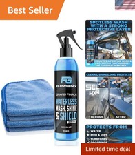 Waterless Car Wash Spray - Grand Finale - Motorcycle Cleaner Car Wax Polish...