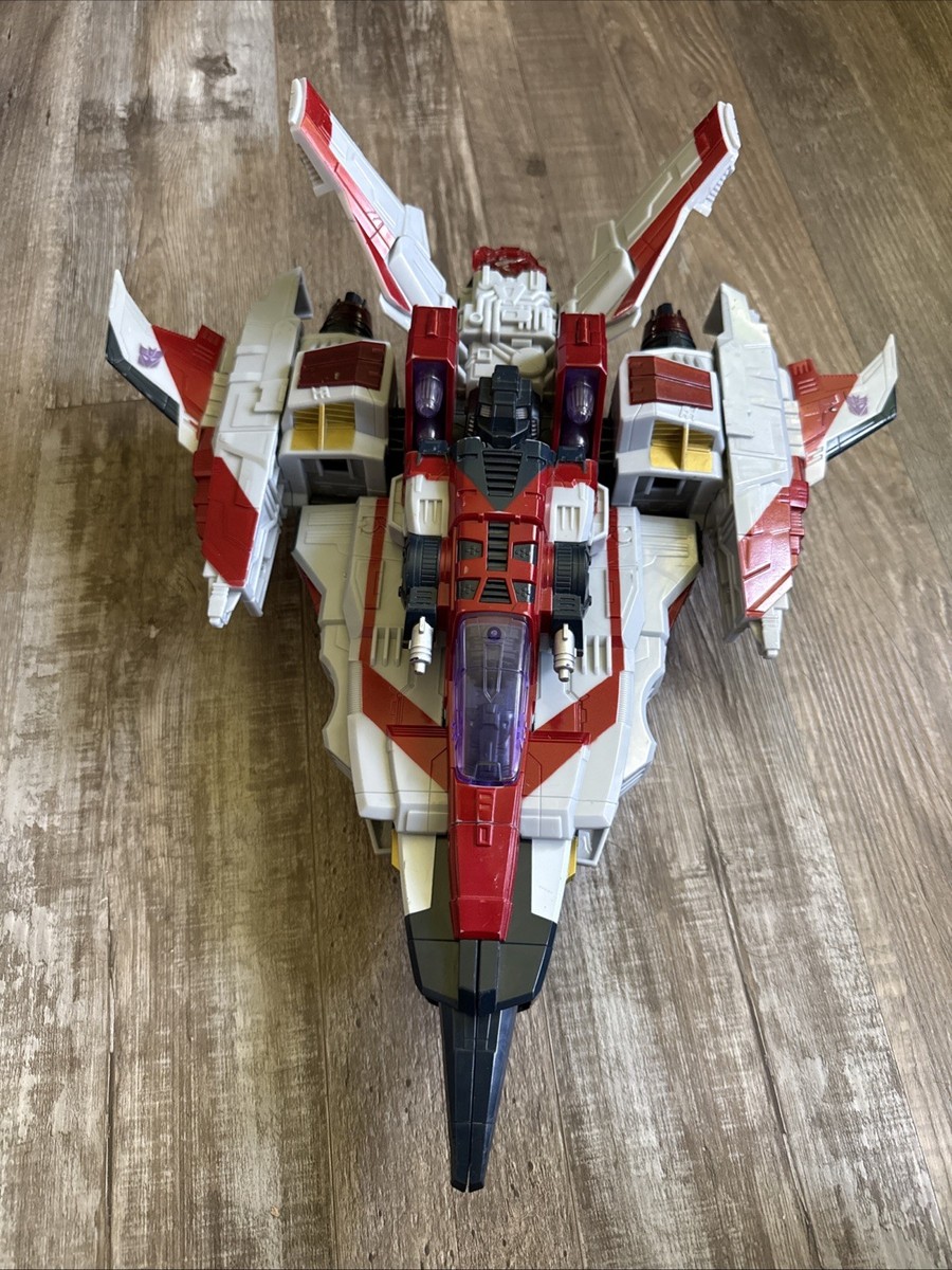 CYBERTRON スーパースタースクリーム SUPREME 2004 Transformers Cybertron Starscream Supreme Class 16” Lights