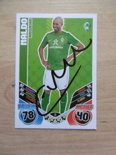 Naldo autograph signed trading card Topps Bundesliga "Werder Bremen"