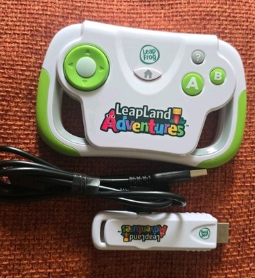 LeapFrog LeapLand Adventures Plug-&-Play Lernspiel + Wireless Controller. Sehr guter Zustand