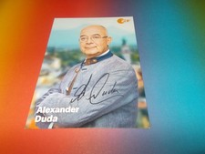 Alexander Duda Rosenheim Cops signiert signed Autogramm auf Autogrammkarte