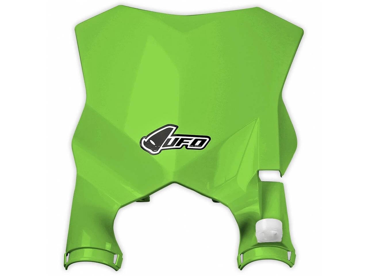 Plaque frontale UFO Kawasaki KX KXF 250 450 plastique anti-casse