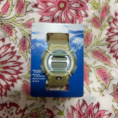 Casio Baby-G BG-350K Limited Blue Dial Unused 1997 Vintage Watch 