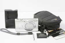 Mint Canon IXY 630 Silver 16MP 12x Compact Digital Camera ELPH 340 IXUS C375