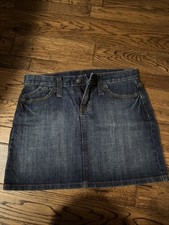 Gap Dark Blue Denim Skirt Size 4