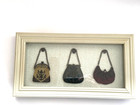 Mini Purses Wall Art Reproduction Of Antique Purses  13”x7” — photo 1