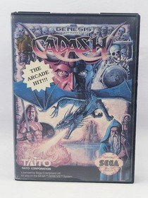 Cadash Sega Genesis CIB Complete With Manual And Box - Cleaned Pins - TESTED