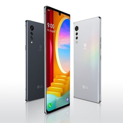 LG Velvet 5G - 128 GB - Aurora Silver (Unlocked) for sale online