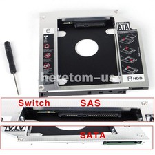 SATA 2nd HDD SSD Hard Drive Caddy for 12.7mm Universal CD / DVD-ROM Optical Bay