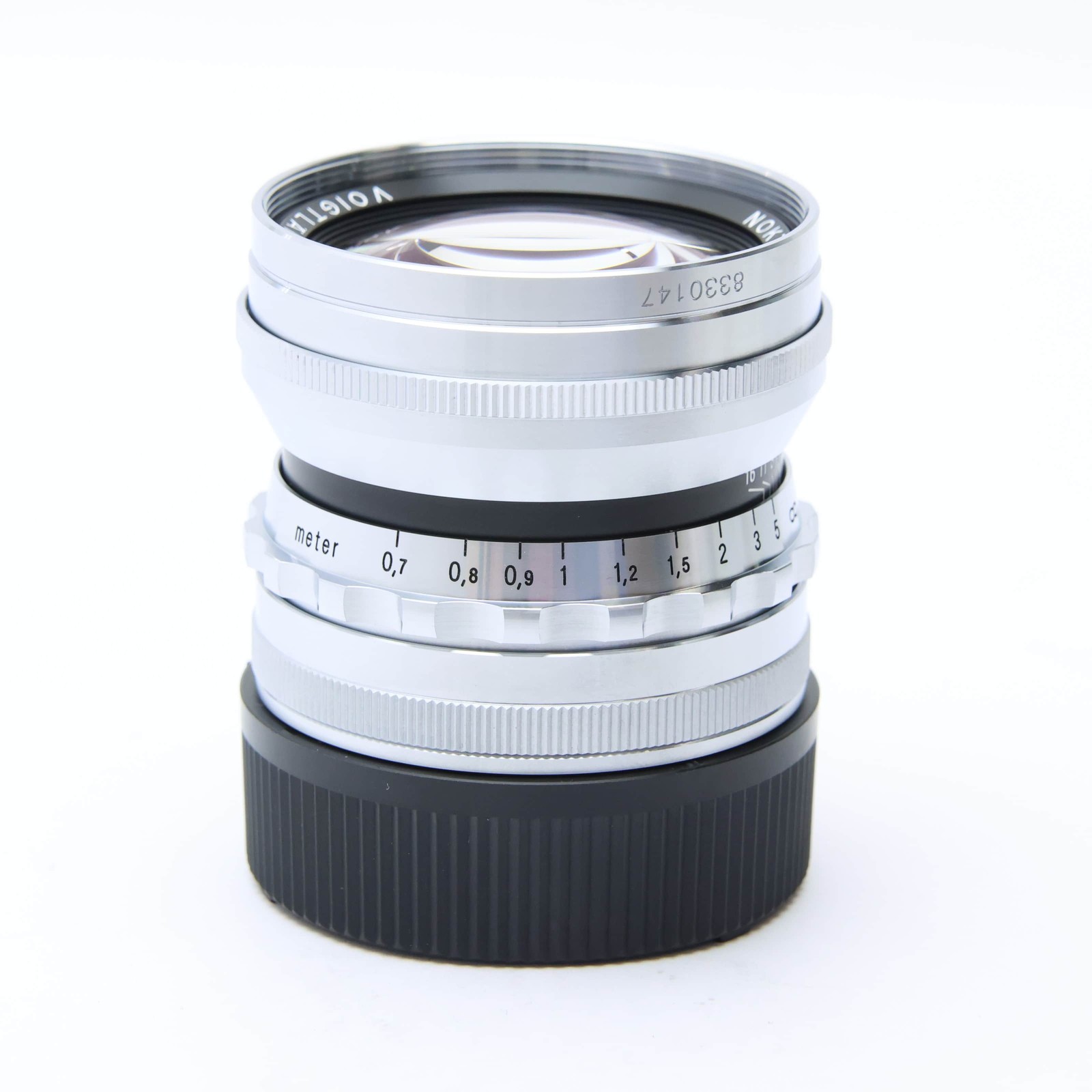 Voigtlander NOKTON 50mm F/1.5 Vintage ASPH. VM Silver (Leica M) -Near Mint- #241