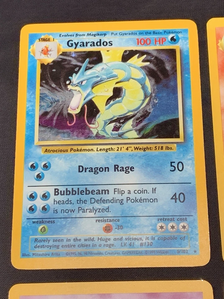 Vintage Holo Rare Pokemon Cards WOTC 1999 Base Set, Fossil, Jungle MP/HP Mewtwo - Image 2 of 4