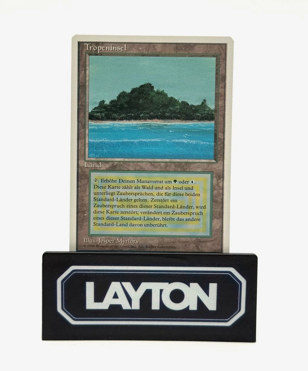 Land Magic: The Gathering Individual Trading Card Games in German