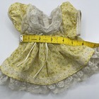 VINTAGE DOLL CLOTHING LOT  3 Dress Armpit To Armpit Approx 4 1/2” — photo 7