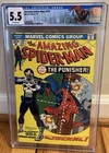ASM129 CGC 5.5 With Custom Label 💎💎 OW Pages 1st Punisher!!!
