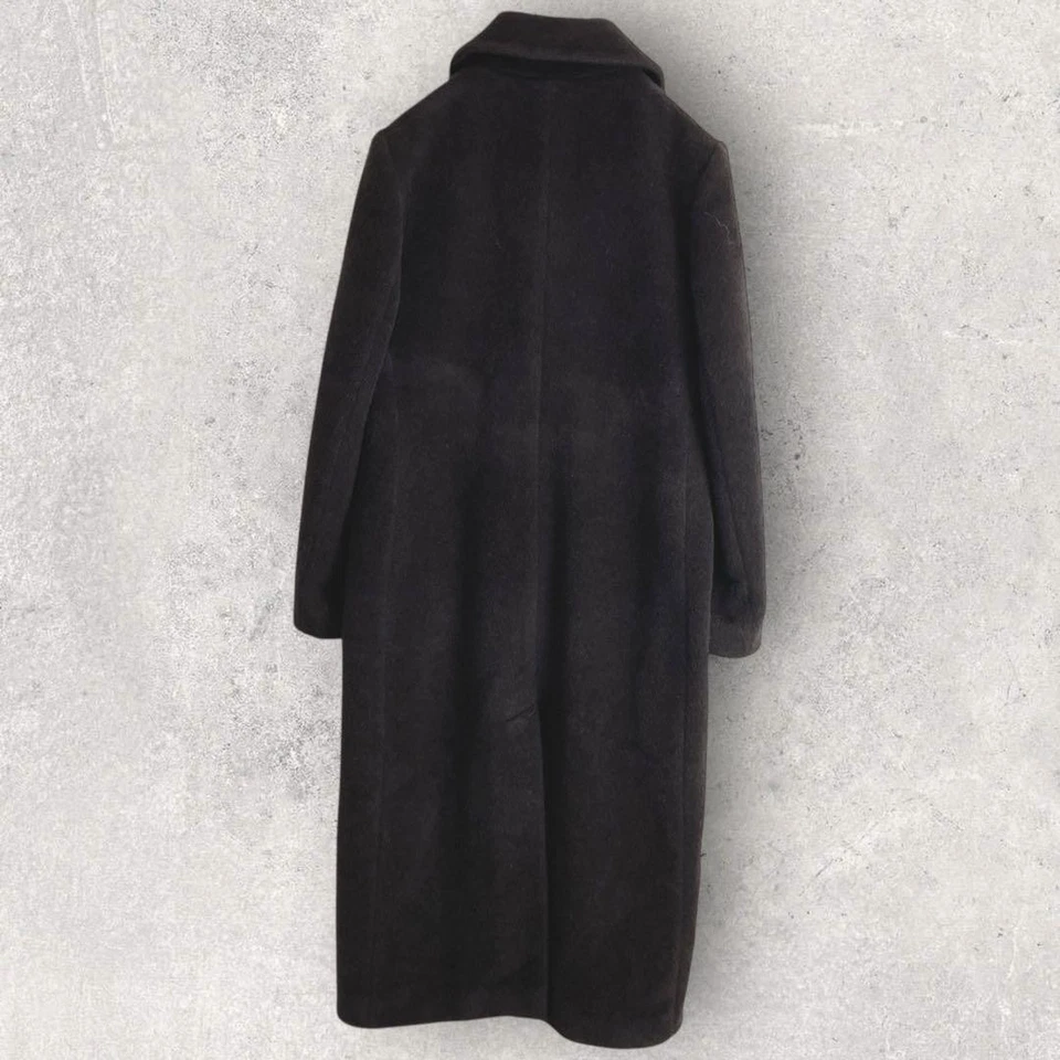 [Harrods] Long coat M 100% wool (68% alpaca) Made in Italy - Image 3 of 4
