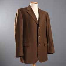 Aquascutum Blazer Uomo Cupro Lana Taglia 48/50 Second Hand Originale