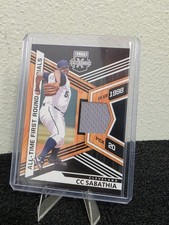 2021 Panini Elite Extra Edition - All-Time First Round Materials C.C. Sabathia