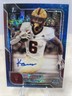 2025 Bowman University Chrome Kanye Udoh 008/150 Auto Blue Diamond Refractor