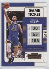 2021-22 Panini Contenders Game Ticket Bronze Stephen Curry #10 4l3