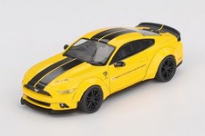 MINI GT 1:64 LB Works Ford Mustang Triple Yellow LHD MGT01077