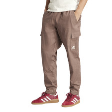 adidas Enjoy Summer Cargo Trousers Mens Brown Casual Athletic Bottoms IW0957-A