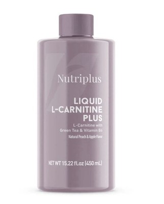 FARMASI NUTRIPLUS L-CARNITINE PLUS APPLE & PEACH 450ml 15.22oz NEW! Fat Burner