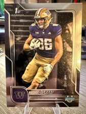 Bowman U Chrome Washington U 6 Card Lot - Coleman, Boston, DeGraaf