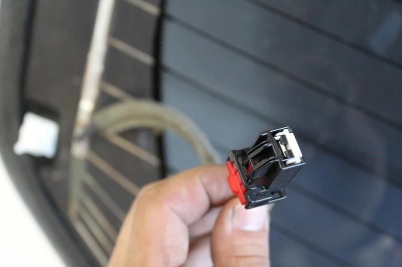 2016 CHEVROLET VOLT BACK GLASS REAR WINDSHIELD 23234469 - Image 4 of 4