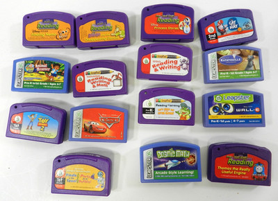 Leap Frog Games cartridges lot of 15 Leap/Leapster/Leap Pad thomas education jms