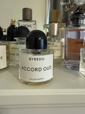 Byredo Accord Oud EDP Spray Genderless 1.7oz/50ml RARE DISCONTINUED
