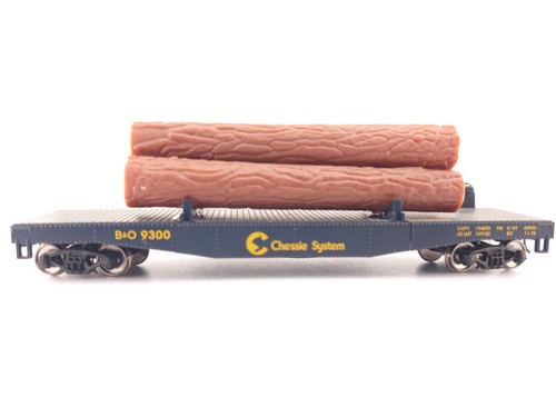 *LEER* Walthers Trainline Escala HO Sistema de ajedrez Tronquete de troncos Tren B & O 9300 | Condition: Used