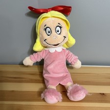 Aurora Dr. Seuss Cindy Lou Who 10" Plush Doll How the Grinch Stole Christmas