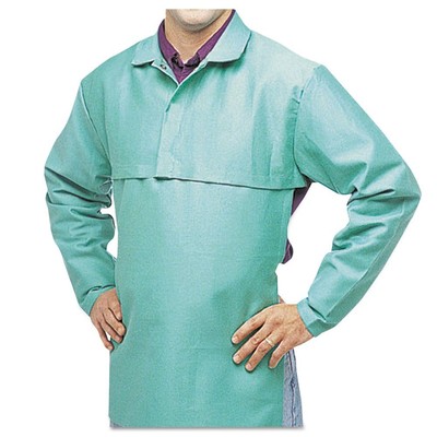 Best Welds 902-CA-650-L 14'' FR Cotton Sateen Cape Sleeves Large Hook/Loop