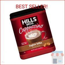 Hills Bros. Cappuccino Mix Rich, Frothy Coffeehouse-Tasting Instant Drink Mix