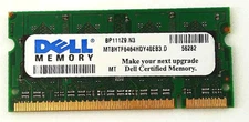 Dell Micron 🔧 1GB DDR2-667 PC2-5300S SO-DIMM Laptop RAM 🟥 ☆