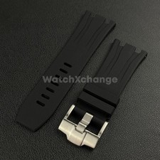 Per Audemars Piguet Royal Oak Offshore 44 mm cassa 30 mm cinturino orologio gomma nera