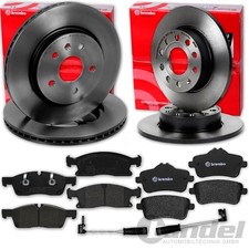 brembo BREMSSCHEIBEN+ BEL&Auml;GE VORNE HINTEN passend f&uuml;r MERCEDES GLE M-KLASSE W166