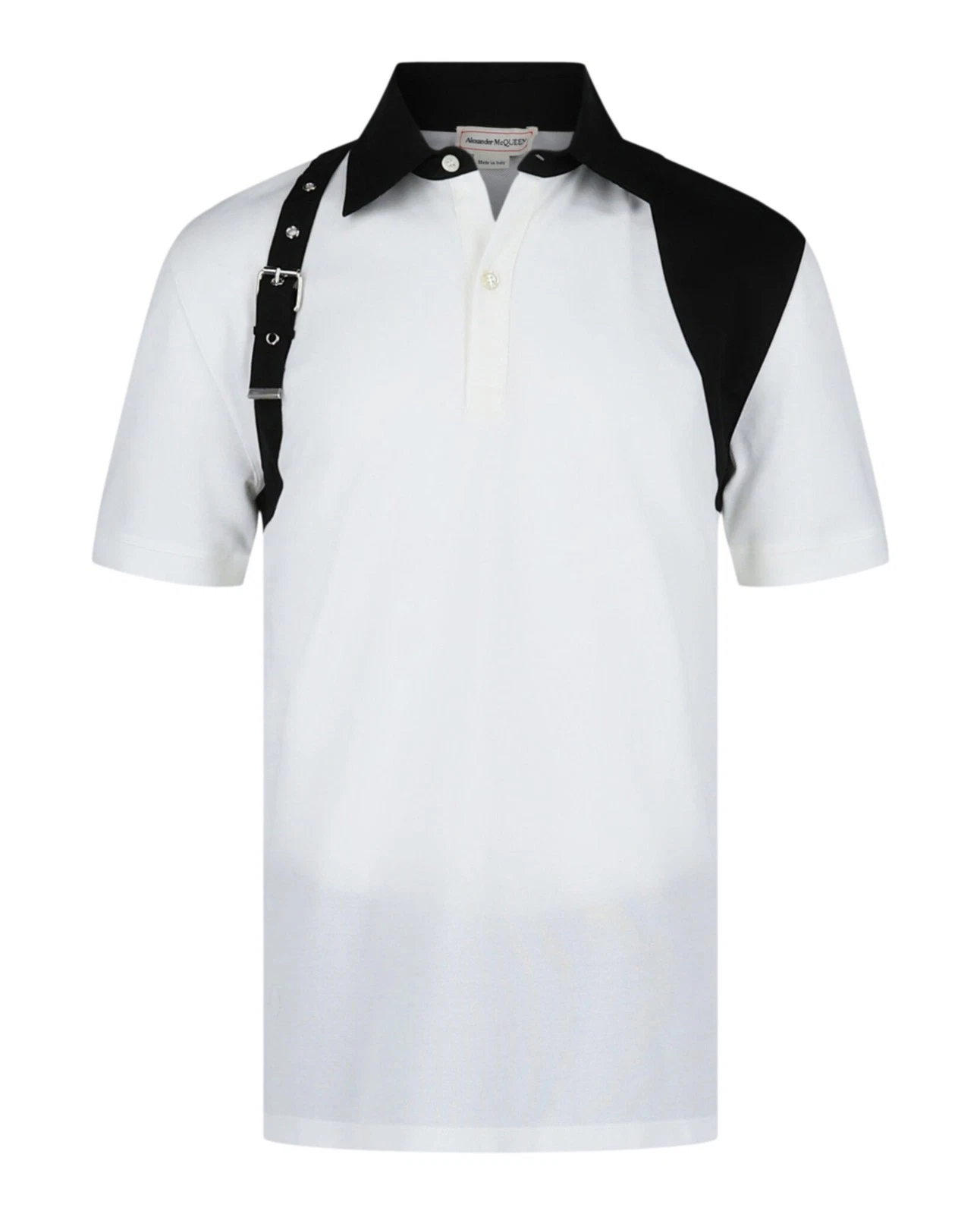 Alexander McQueen Mens Harness Polo Shirt